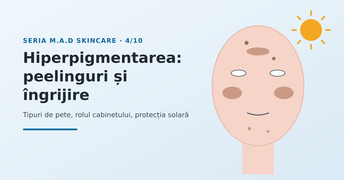 Hiperpigmentarea: ce pot face peelingurile și îngrijirea profesională - imagine reprezentativă