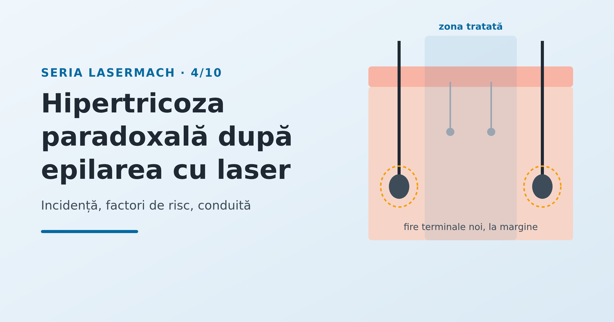Hipertricoza paradoxală după laser: cine e expus și ce se poate face - imagine reprezentativă