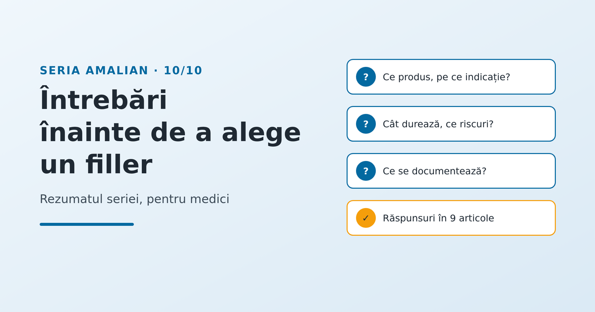 Întrebări frecvente înainte de a alege un filler cu acid hialuronic - imagine reprezentativă