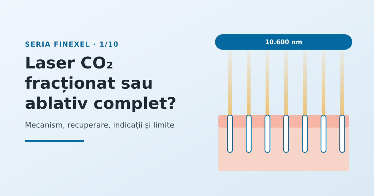 Laser CO₂ fracționat sau ablativ complet: cum se alege modul potrivit - imagine reprezentativă