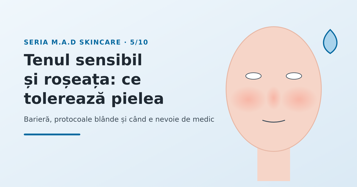Tenul sensibil și roșeața: ce tolerează și ce nu - imagine reprezentativă